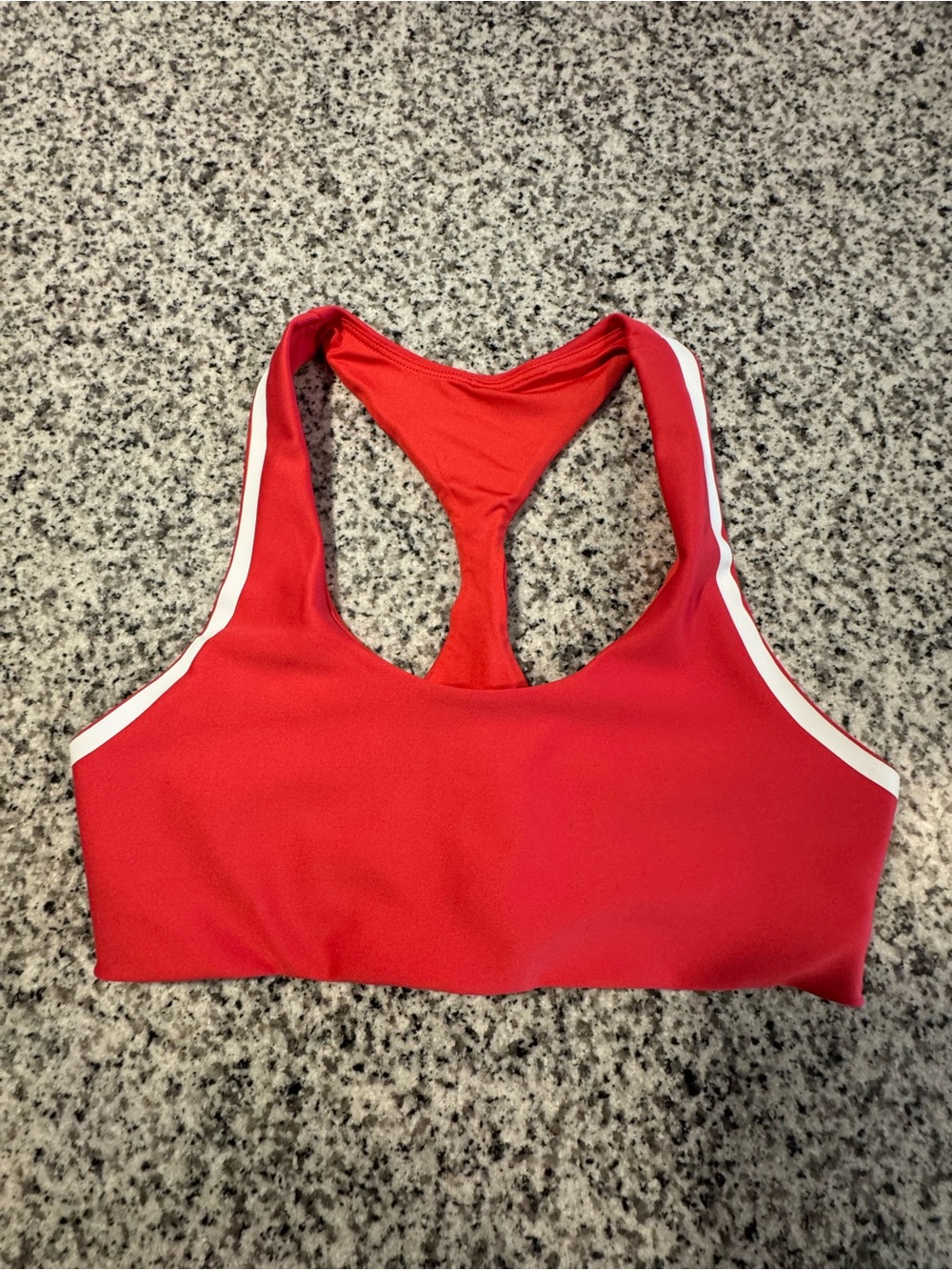 ALO Yoga Women’s Candy Red Racerback Sports Bra